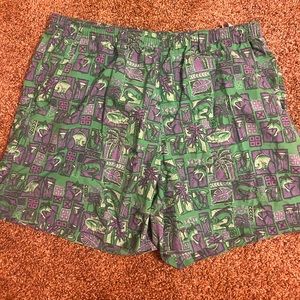 Vintage Print Columbia Shorts